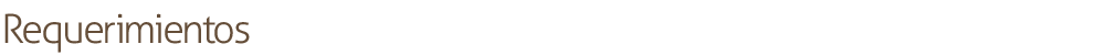 Características